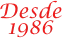 Desde 1986