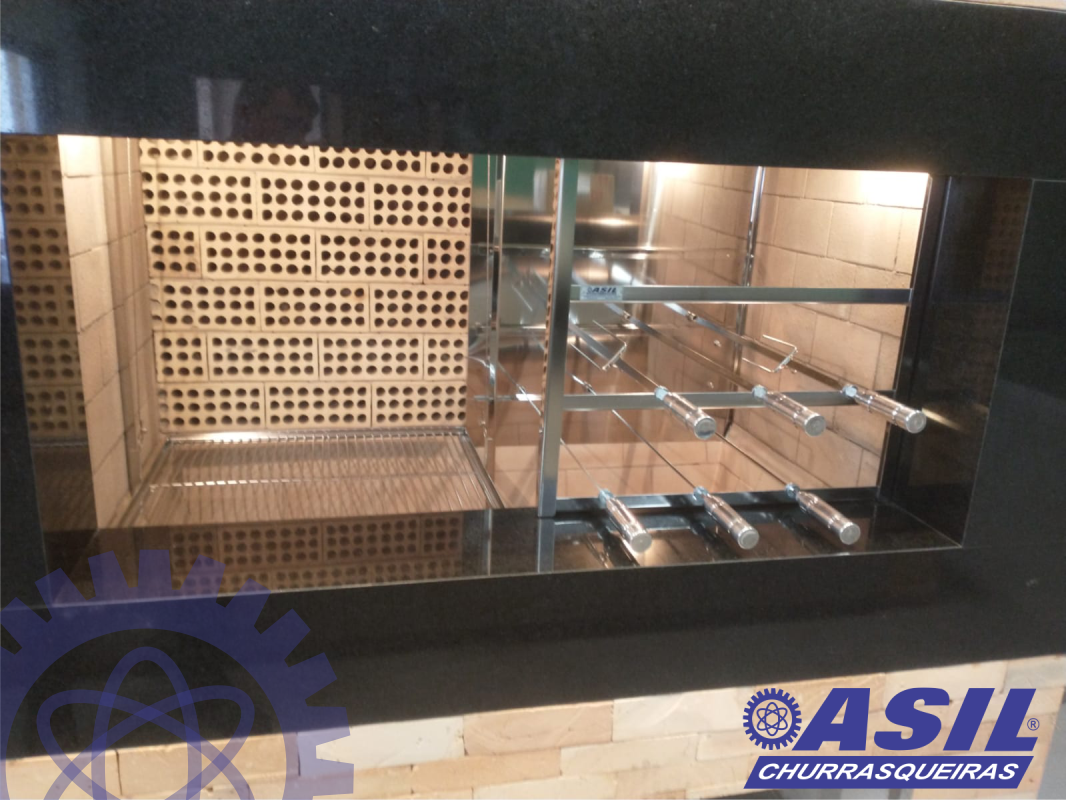 Modelo Bipartida com 6 espetos