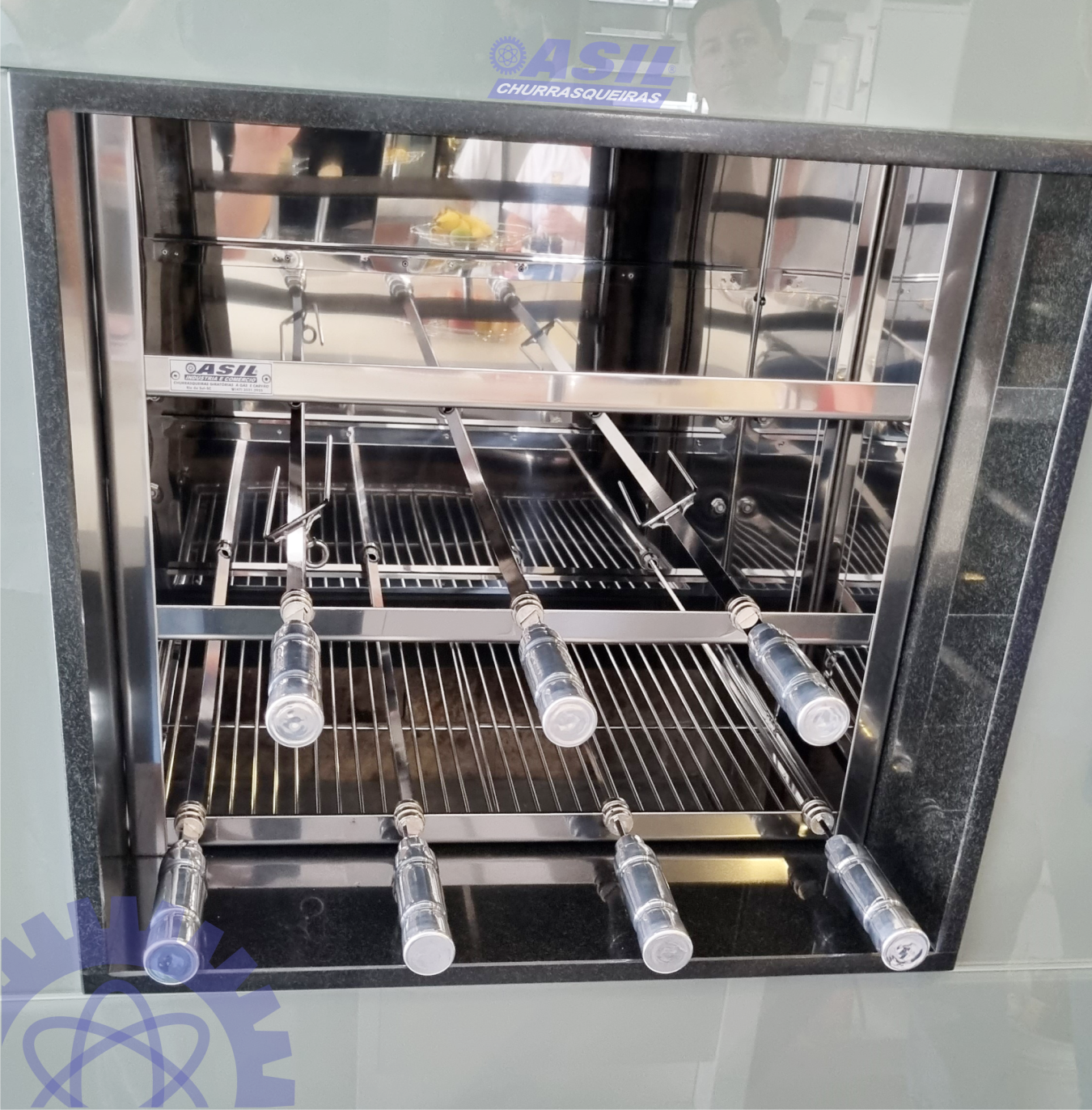 Modelo Amparo com 7 espetos